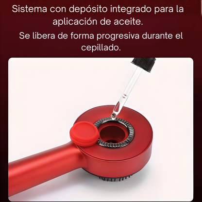 Cepillo Capilar Masajeador led